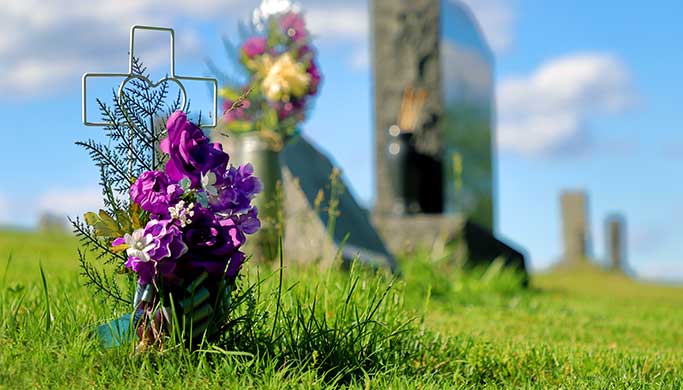 types of burial plots